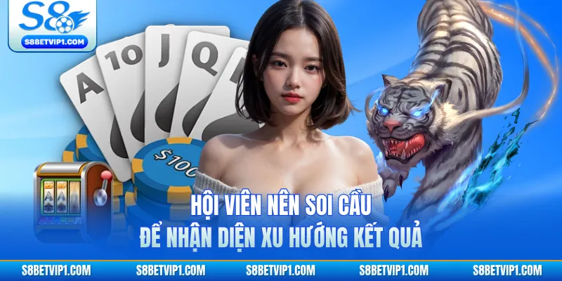 Rồng Hổ S8 - Trò Chơi Casino Nhanh Gọn Và Hấp Dẫn Nhất 4 Hội viên nên soi cầu để nhận diện xu hướng kết quả