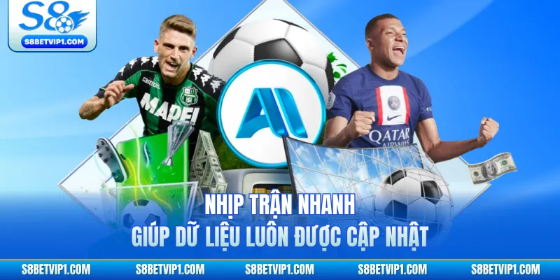 Thể Thao Ảo S8 Chạy Liên Tục Dữ Liệu Nhanh Chuẩn Từng Phiên 2 Nhịp trận nhanh giúp dữ liệu luôn được cập nhật